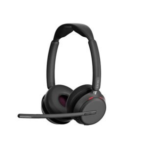 EPOS IMPACT 1060T Adaptive ANC Professional Office Wireless On Ear Headset – Dual-Sided, Enhanced Ai, Super Wideband, Brainadapt Comfort, Ideal For Long Calls In Open Offices, Black