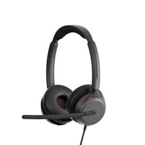 EPOS Impact 860T ANC – Advanced Noise Cancelling Headset for Open Office Environments, Super Wideband Audio, USB-C Connectivity